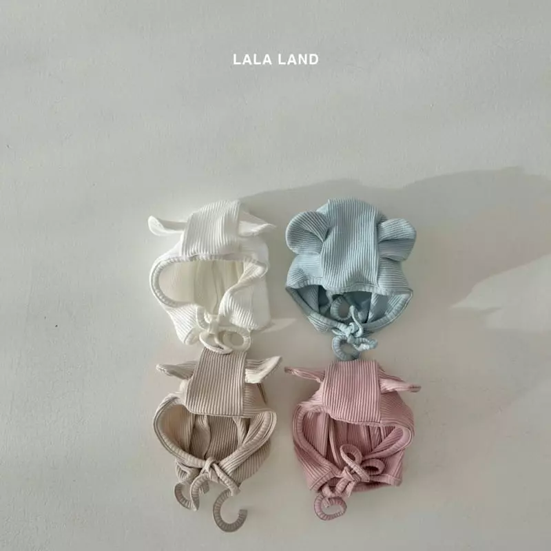 Lalaland - Korean Baby Fashion - #babyfever - Bebe Bear Bonnet