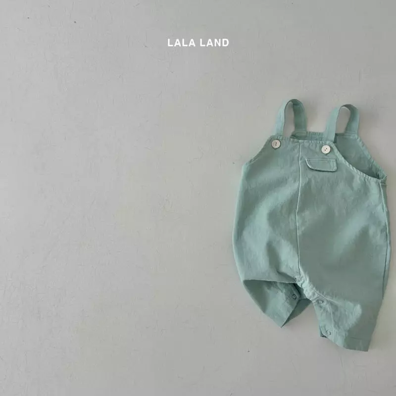 Lalaland - Korean Baby Fashion - #babygirlfashion - Bebe Mini Dungarees - 10