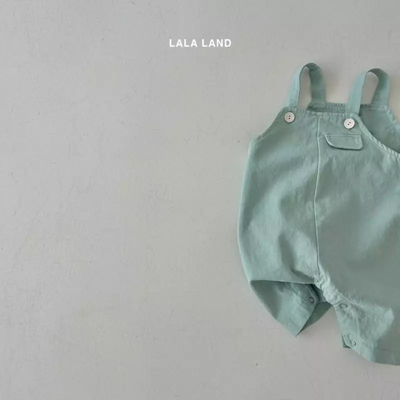 Lalaland - Korean Baby Fashion - #babylifestyle - Bebe Mini Dungarees - 11
