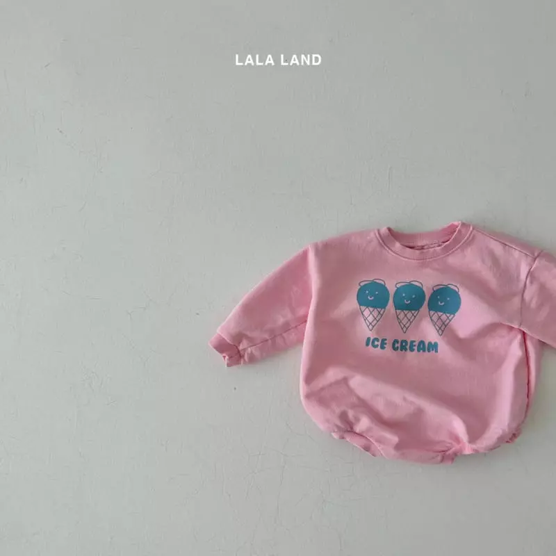 Lalaland - Korean Baby Fashion - #babyoninstagram - Bebe Ice Cream Bodysuit - 6