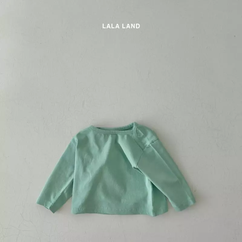 Lalaland - Korean Baby Fashion - #babyoninstagram - Bebe Shoulder Piping Tee - 5