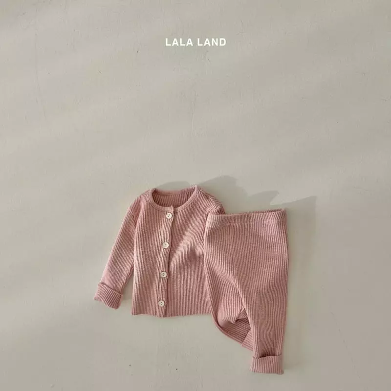Lalaland - Korean Baby Fashion - #babyootd - Bebe Rib Knit Leggings - 8