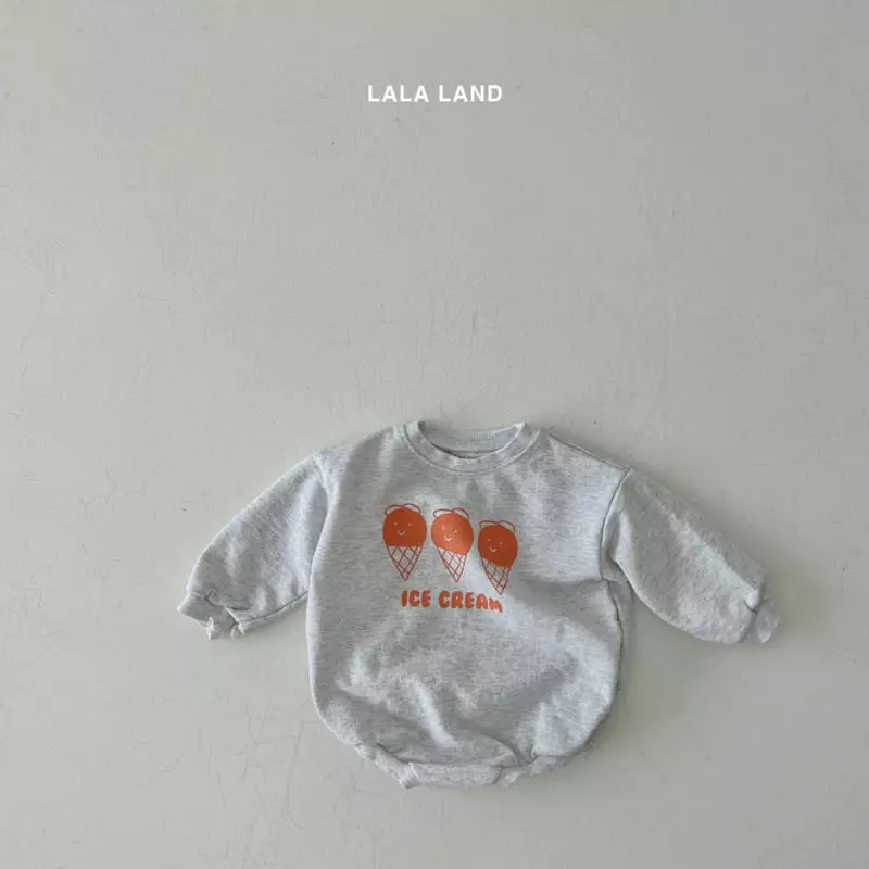 Lalaland - Korean Baby Fashion - #babyoutfit - Bebe Ice Cream Bodysuit - 9