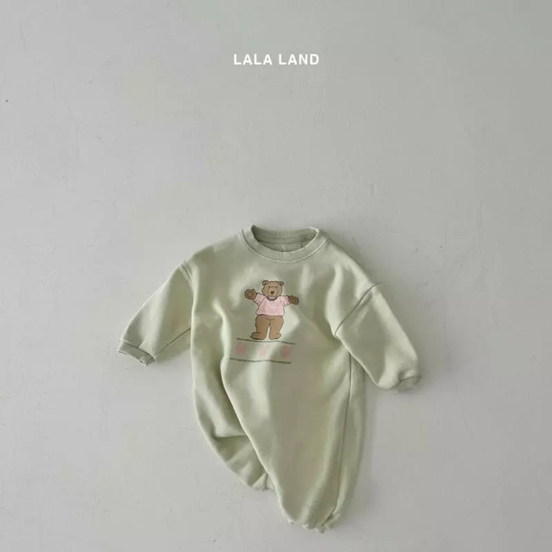 Lalaland - Korean Baby Fashion - #babyoutfit - Bebe Hug Bear Bodysuit - 10