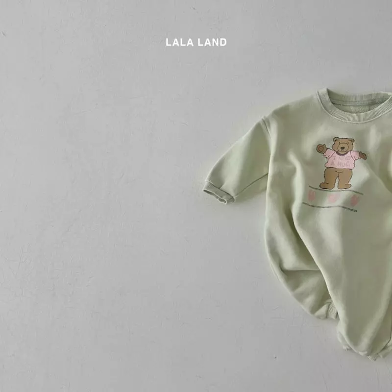 Lalaland - Korean Baby Fashion - #babywear - Bebe Hug Bear Bodysuit - 12