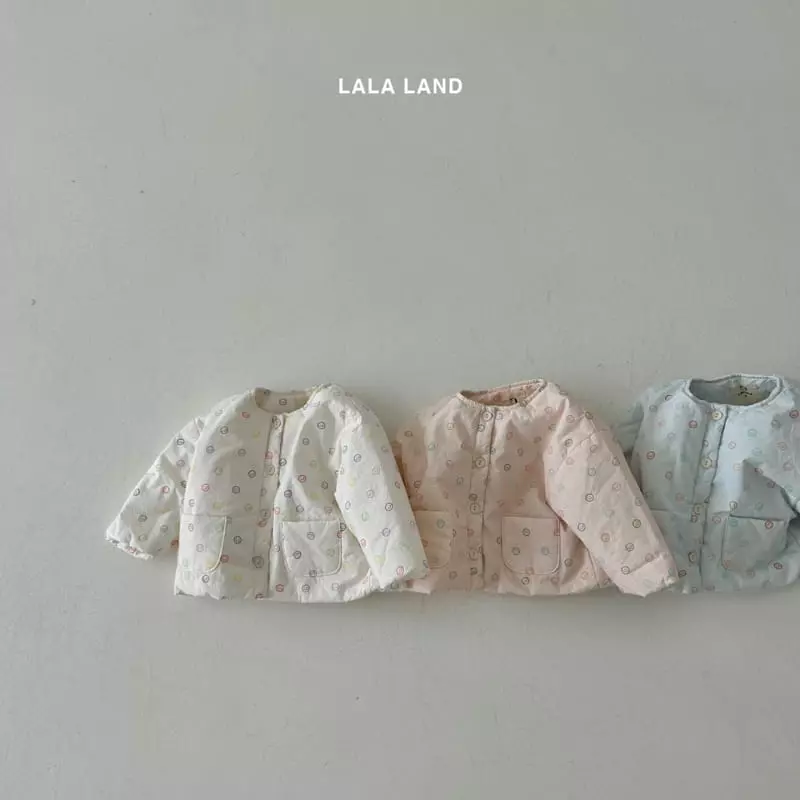Lalaland - Korean Baby Fashion - #onlinebabyshop - Bebe Coco Ball Jacket - 2