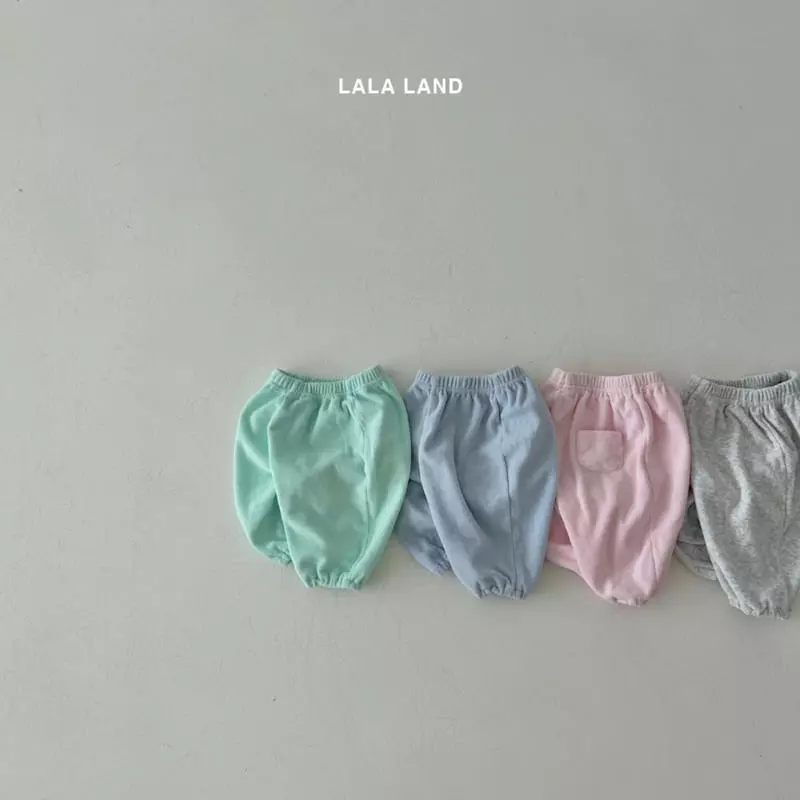 Lalaland - Korean Baby Fashion - #onlinebabyshop - Bebe Terry Pants