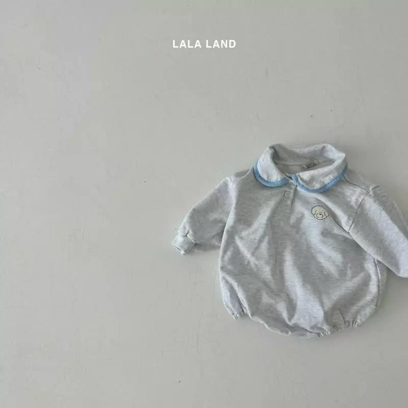 Lalaland - Korean Baby Fashion - #smilingbaby - Bebe Circle Collar Bodysuit - 7