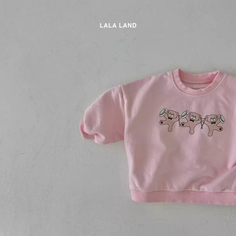 Lalaland - Korean Baby Fashion - #smilingbaby - Bebe Bear Three Sweatshirt - 10