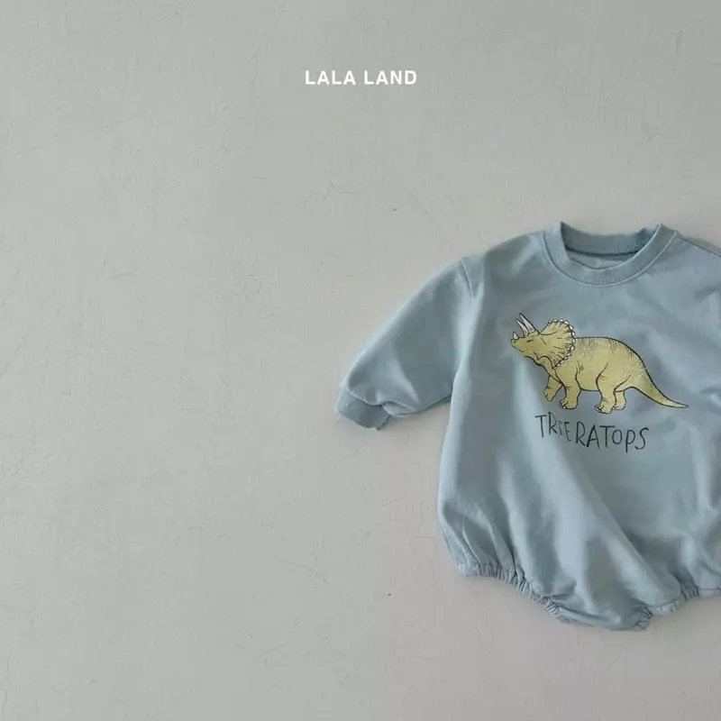 Lalaland - Korean Baby Fashion - #smilingbaby - Bebe Dino Bodysuit - 9