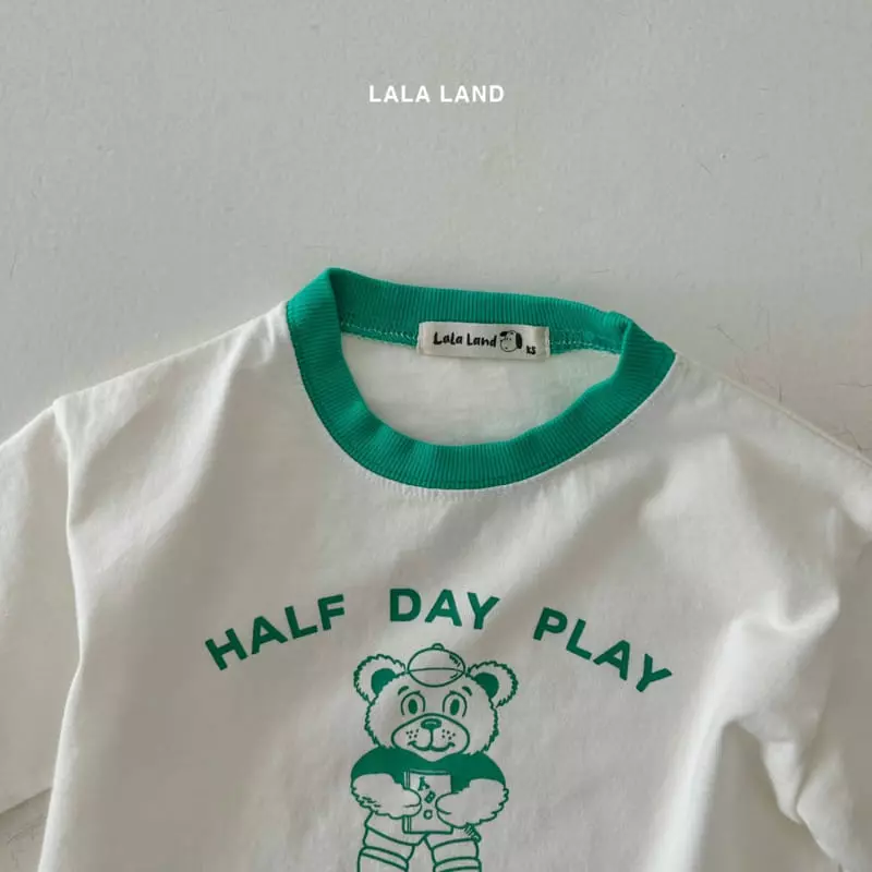 Lalaland - Korean Children Fashion - #Kfashion4kids - ABC Banding Tee - 7