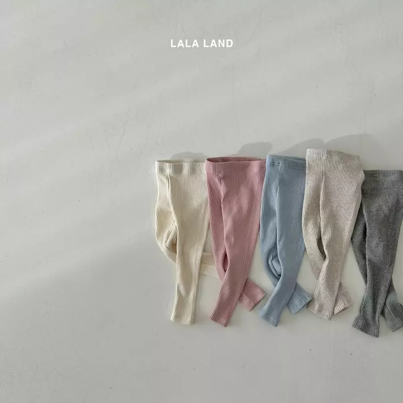 Lalaland - Korean Children Fashion - #Kfashion4kids - Rib Leggings - 2