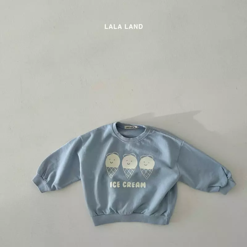 Lalaland - Korean Children Fashion - #Kfashion4kids - Ice Cream Top Bottom Set - 5