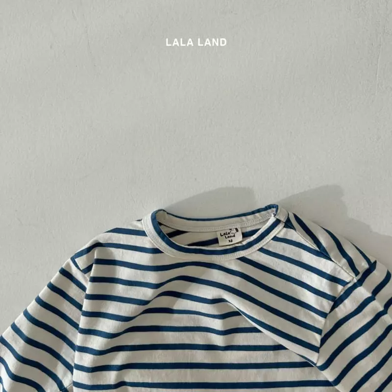 Lalaland - Korean Children Fashion - #Kfashion4kids - Stripes Tee - 9