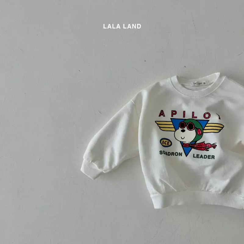 Lalaland - Korean Children Fashion - #Kfashion4kids - Pilot Sweatshirt - 6