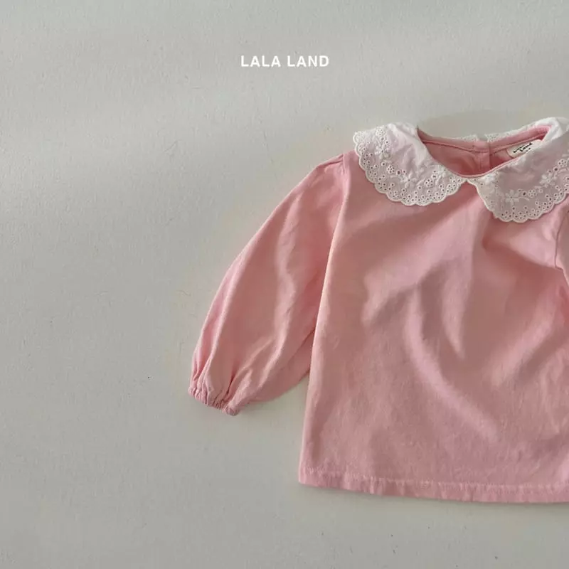 Lalaland - Korean Children Fashion - #childofig - Motice Collar Tee - 11