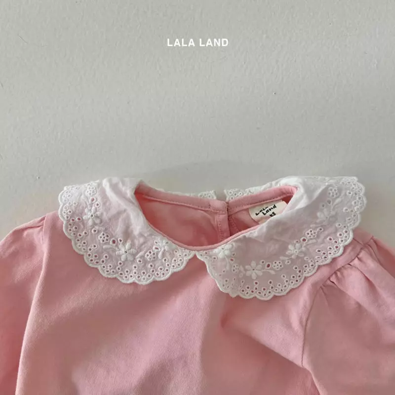 Lalaland - Korean Children Fashion - #childofig - Motice Collar Tee - 12
