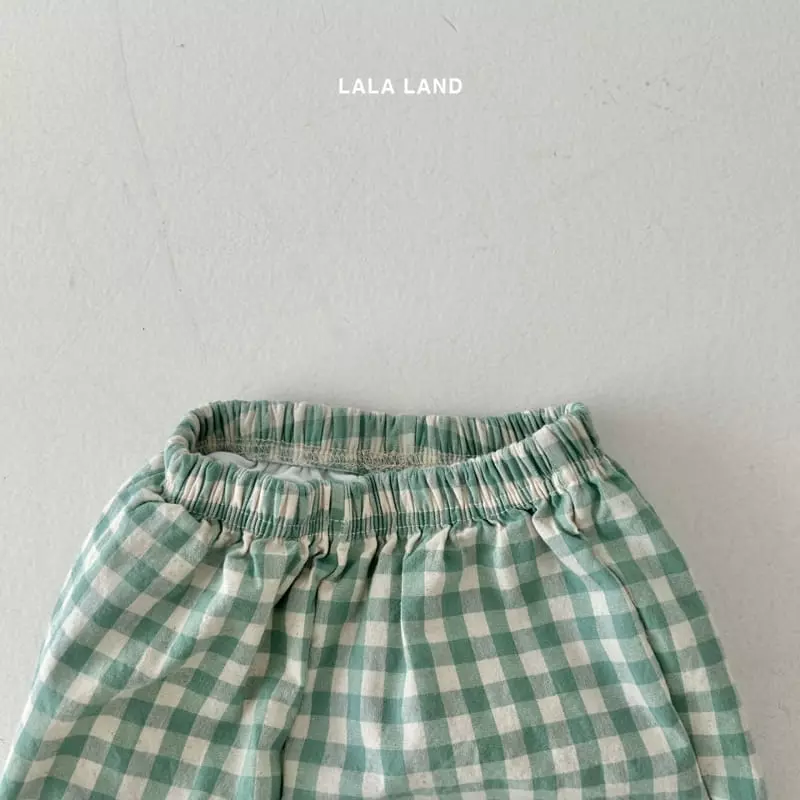Lalaland - Korean Children Fashion - #childofig - Check Pants - 5