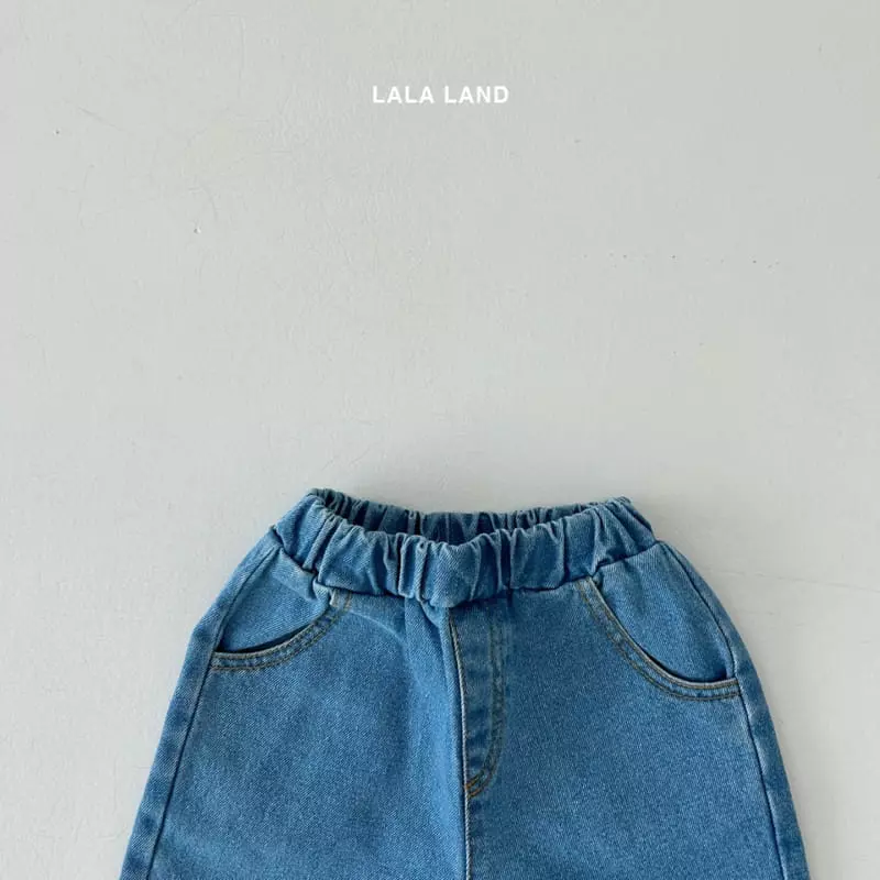 Lalaland - Korean Children Fashion - #fashionkids - Circle Baggy Jeans - 11