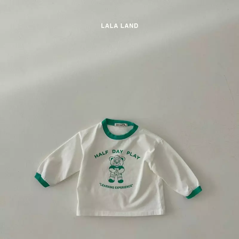 Lalaland - Korean Children Fashion - #fashionkids - ABC Banding Tee - 4