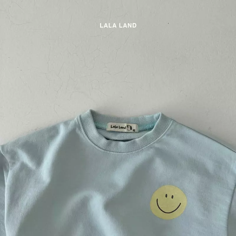 Lalaland - Korean Children Fashion - #kidsshorts - Smile Sweatshirt - 7