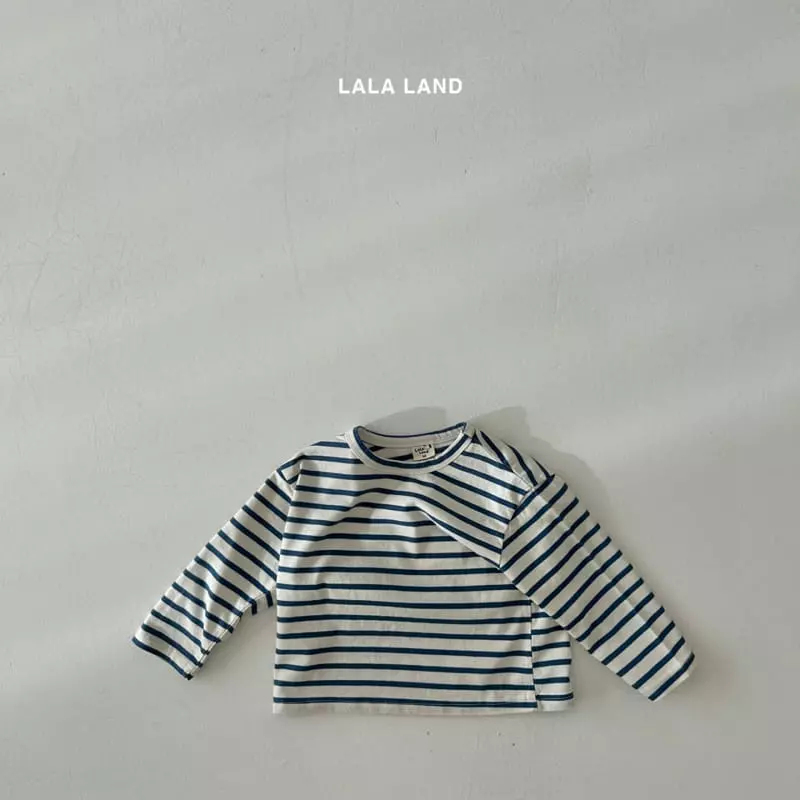 Lalaland - Korean Children Fashion - #kidsshorts - Stripes Tee - 6