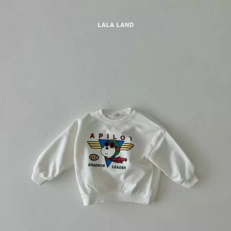 Lalaland - Korean Children Fashion - #kidsshorts - Pilot Sweatshirt - 4