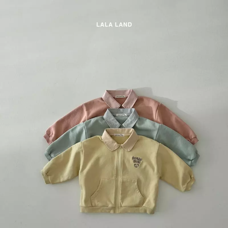 Lalaland - Korean Children Fashion - #kidzfashiontrend - Collar Jacket - 2
