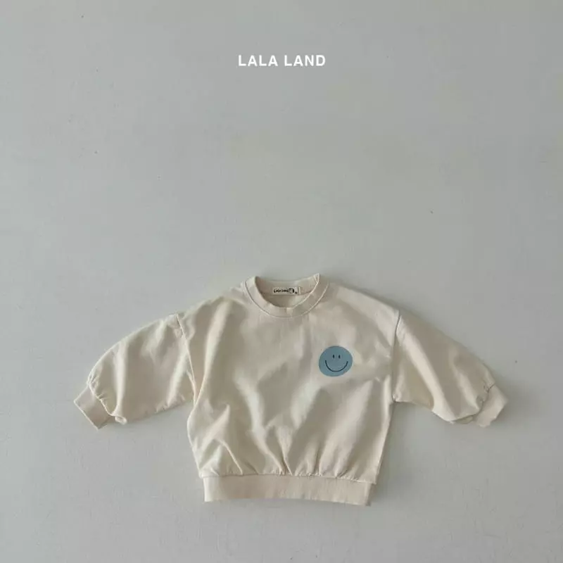 Lalaland - Korean Children Fashion - #kidzfashiontrend - Smile Sweatshirt - 9