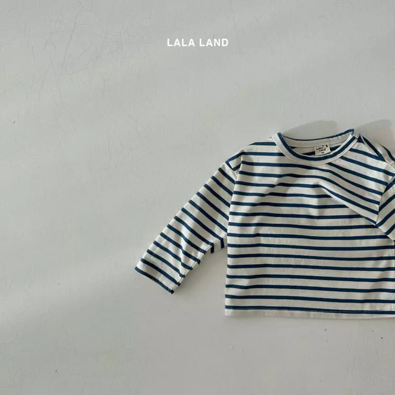 Lalaland - Korean Children Fashion - #kidzfashiontrend - Stripes Tee - 8
