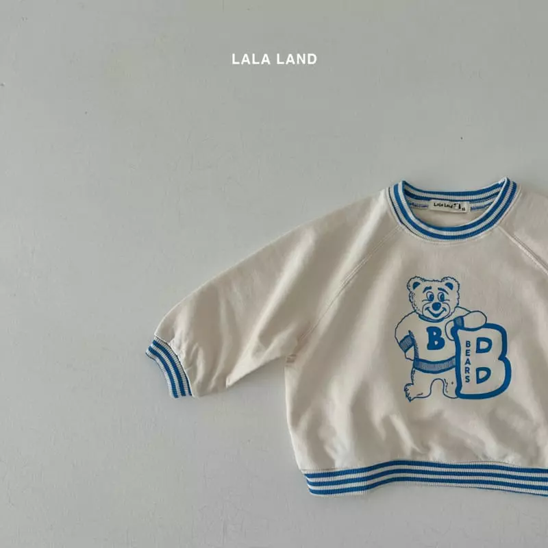 Lalaland - Korean Children Fashion - #littlefashionista - B Raglan Sweatshirt - 7