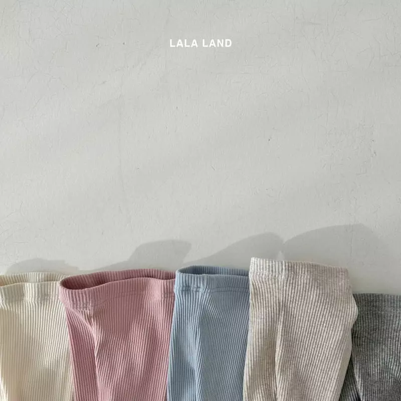 Lalaland - Korean Children Fashion - #littlefashionista - Rib Leggings - 3