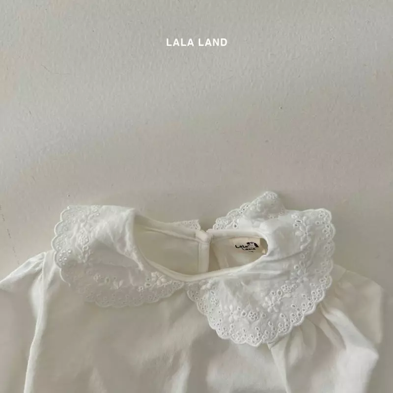 Lalaland - Korean Children Fashion - #magicofchildhood - Motice Collar Tee - 8