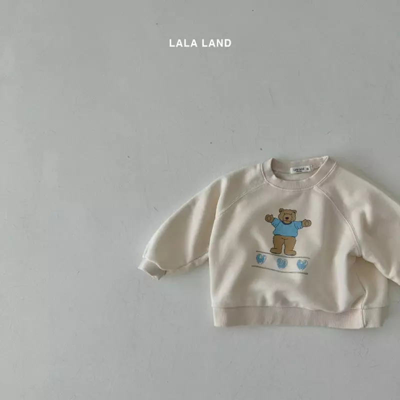 Lalaland - Korean Children Fashion - #minifashionista - Hug Bear Sweatshirt - 8