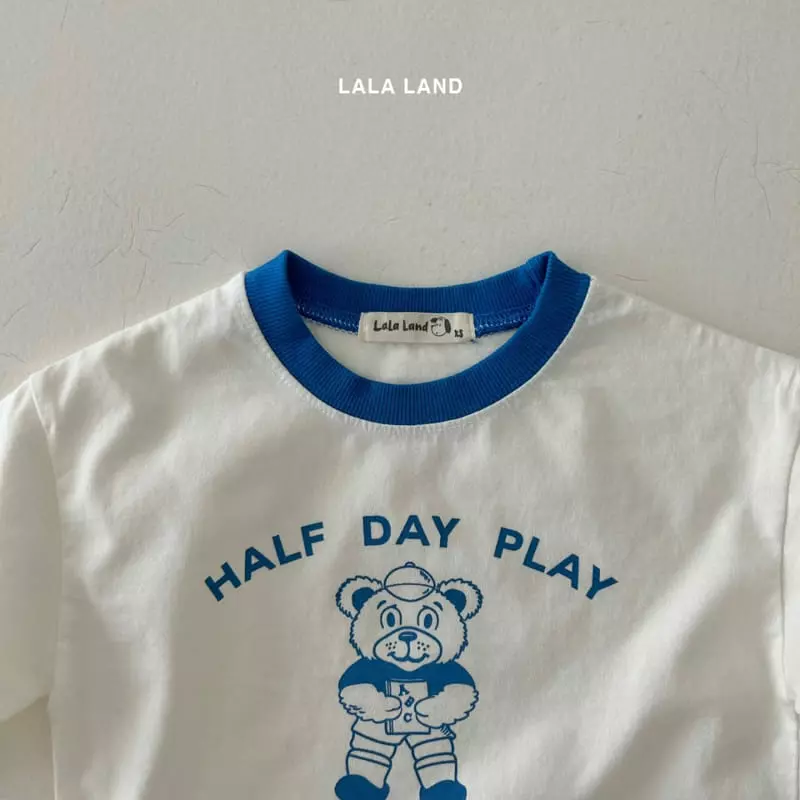 Lalaland - Korean Children Fashion - #prettylittlegirls - ABC Banding Tee - 11