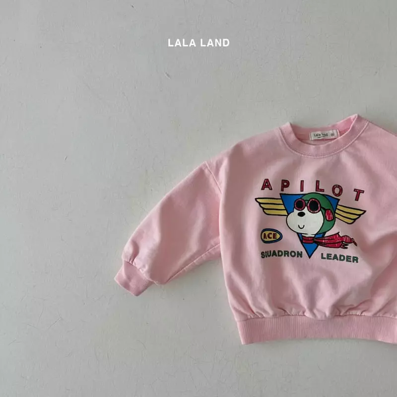 Lalaland - Korean Children Fashion - #prettylittlegirls - Pilot Sweatshirt - 10