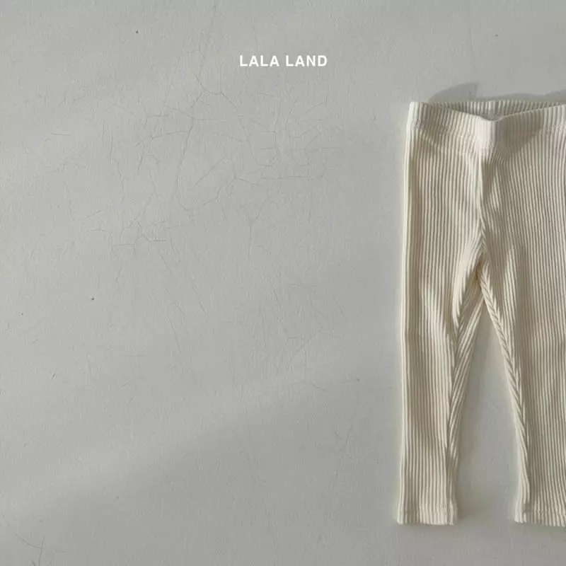 Lalaland - Korean Children Fashion - #todddlerfashion - Rib Leggings - 7