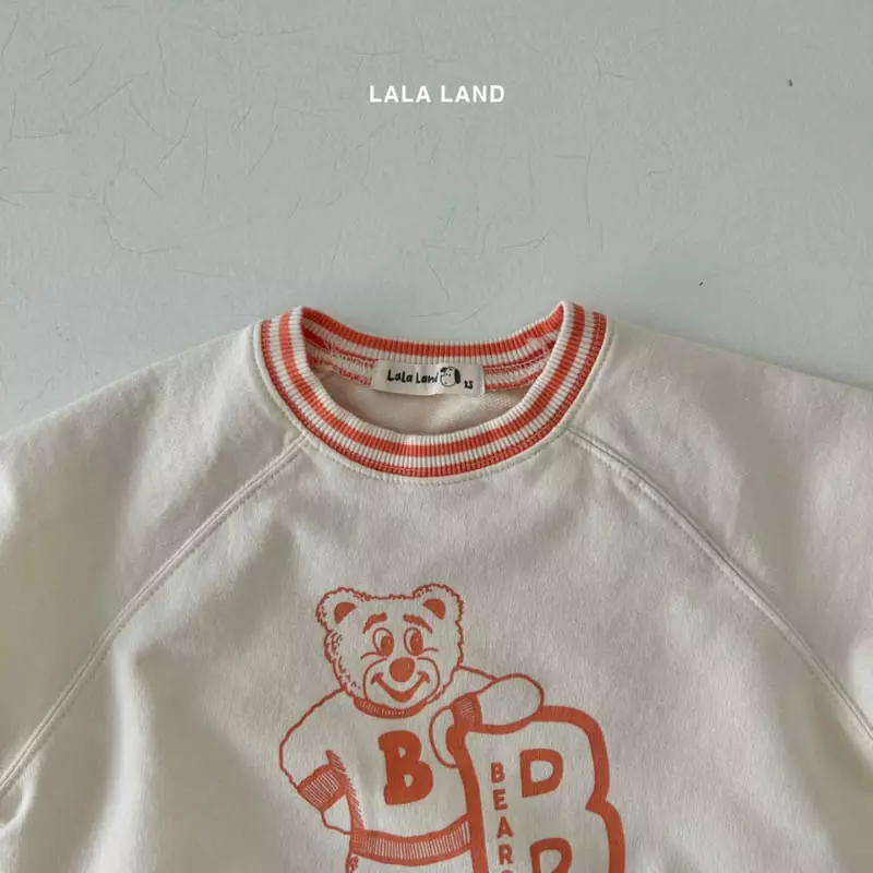Lalaland - Korean Children Fashion - #toddlerclothing - B Raglan Sweatshirt - 12