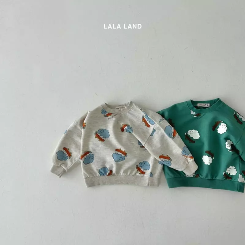 Lalaland - Korean Children Fashion - #toddlerclothing - Cloud Sweatshirt - 2