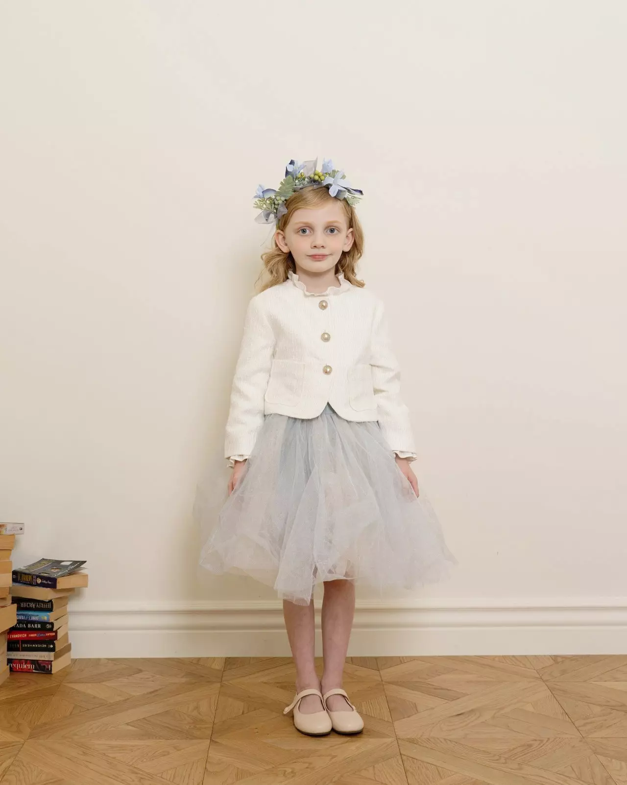 Le Bev - Korean Children Fashion - #discoveringself - Gold Twid Jacket - 5