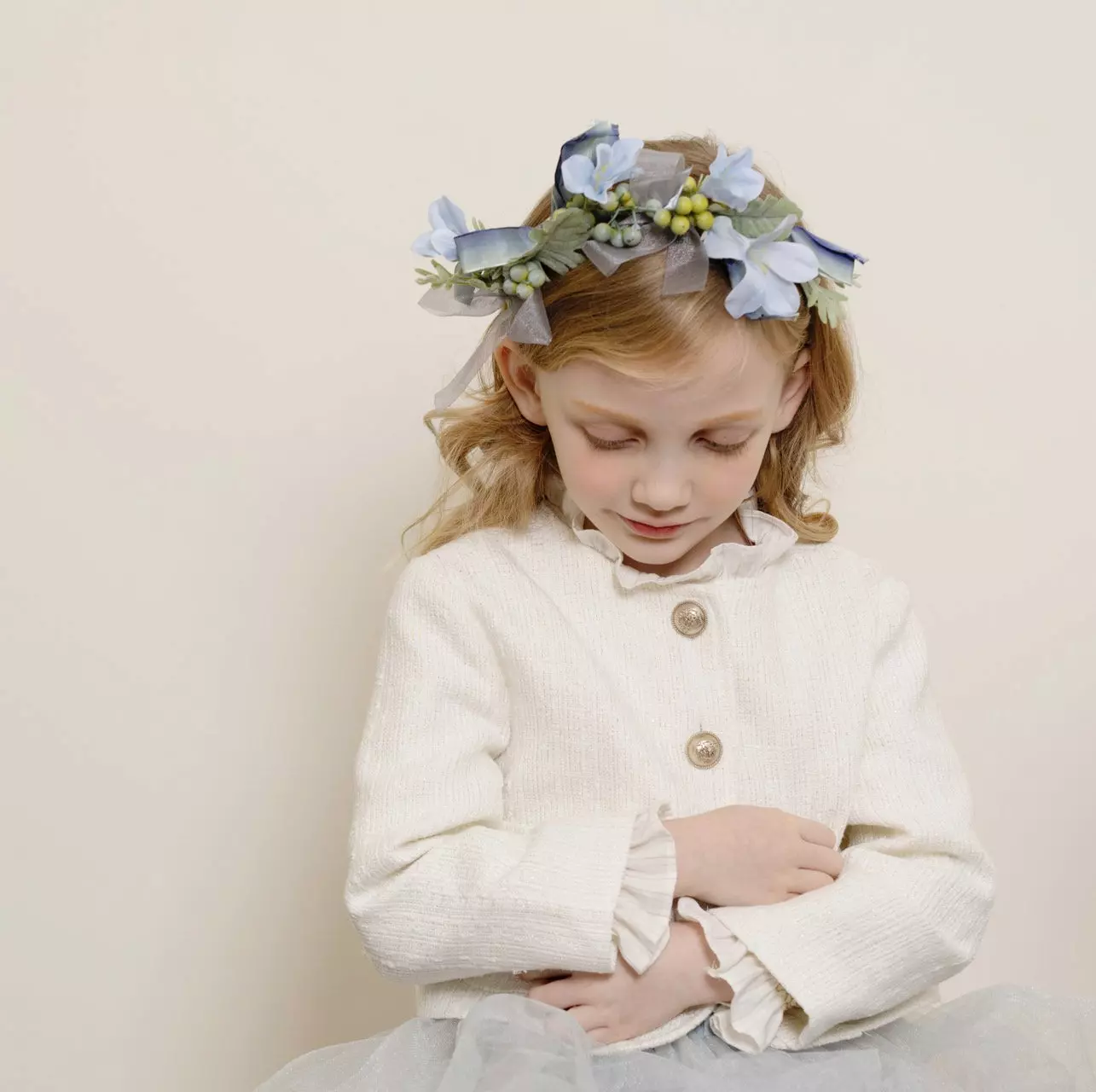 Le Bev - Korean Children Fashion - #fashionkids - Gold Twid Jacket - 6