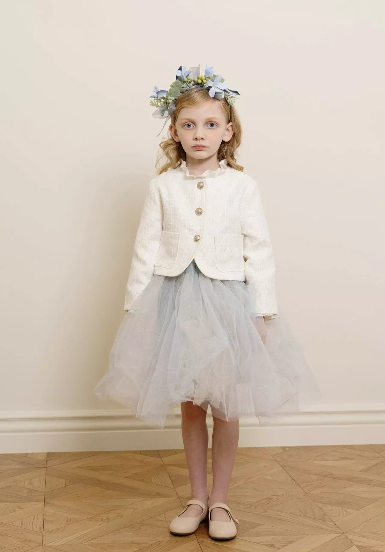 Le Bev - Korean Children Fashion - #fashionkids - Blue Garden Hairband