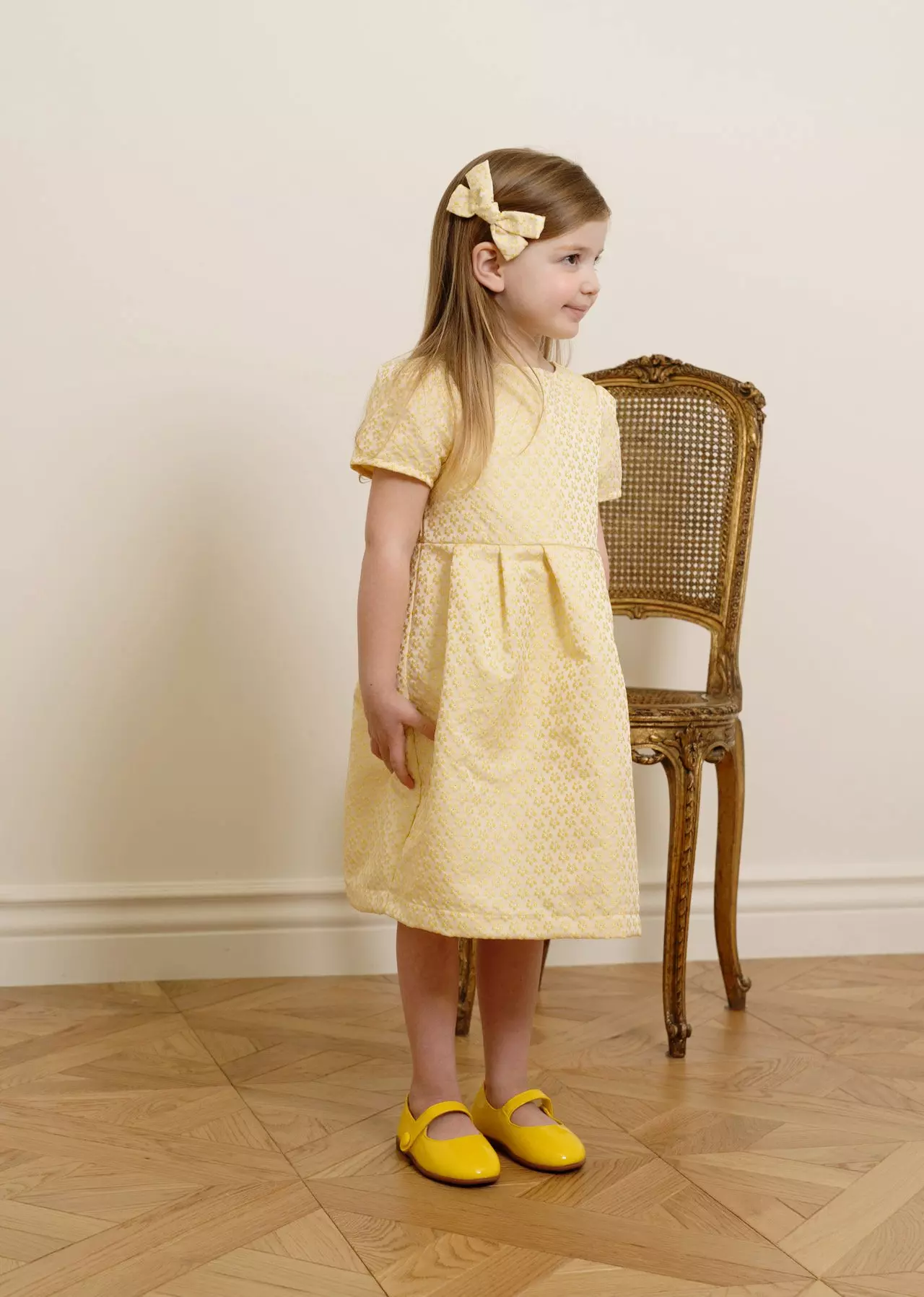 Le Bev - Korean Children Fashion - #kidsshorts - Flower Jacquard Hairpin