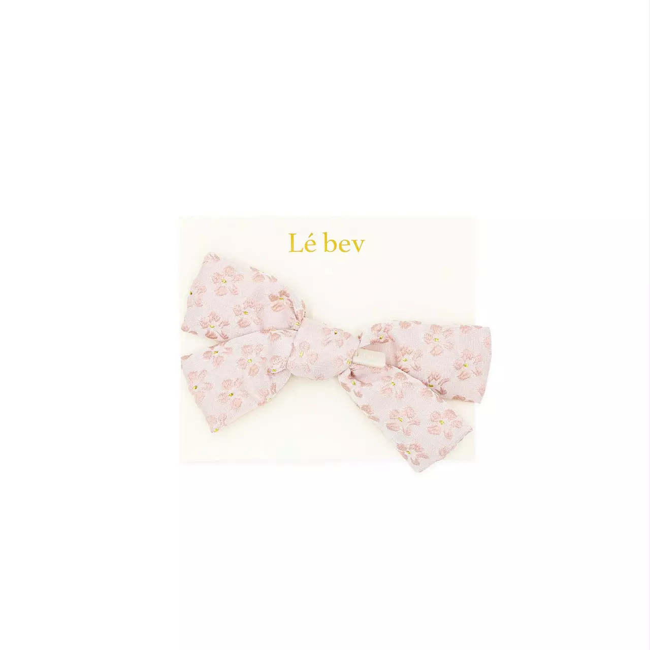 Le Bev - Korean Children Fashion - #magicofchildhood - Flower Jacquard Hairpin - 6