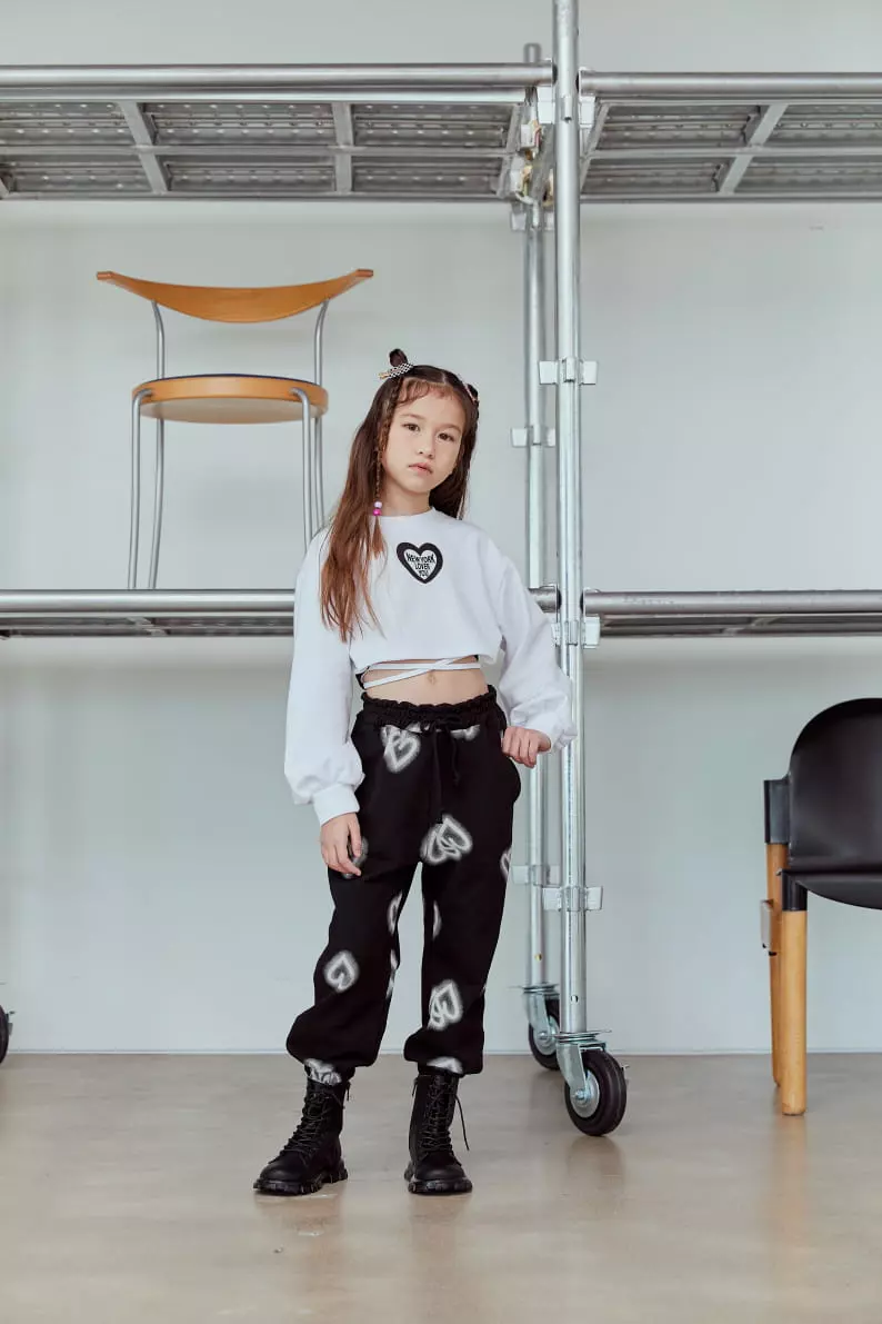 Lilas - Korean Children Fashion - #childofig - Touch Crop Tee - 2
