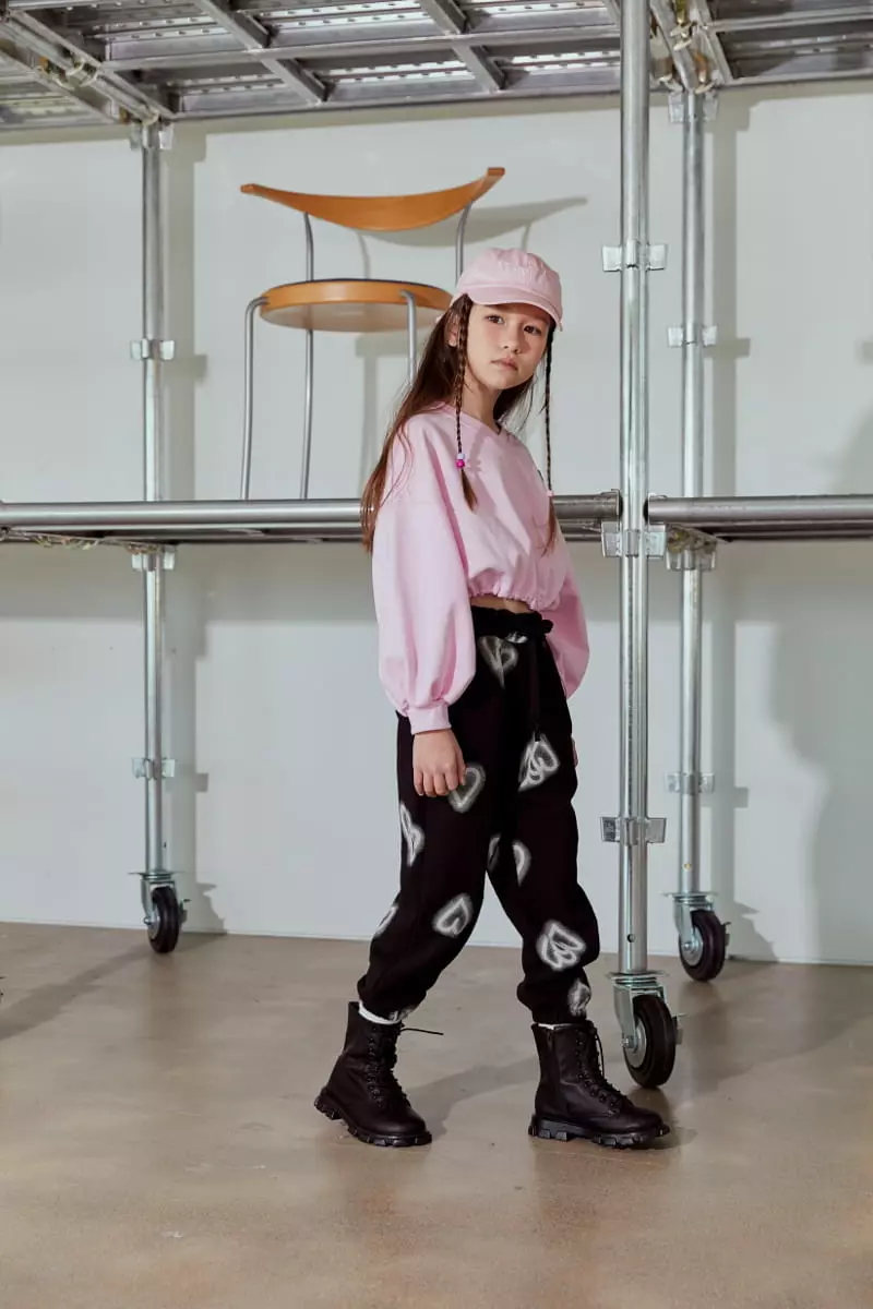 Lilas - Korean Children Fashion - #childofig - Heart Pants - 2