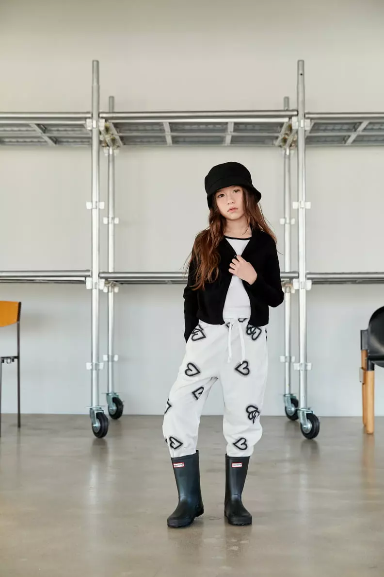 Lilas - Korean Children Fashion - #childrensboutique - Heart Pants - 4