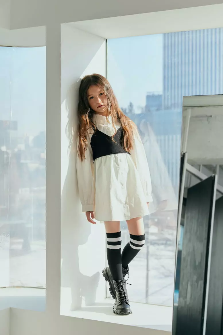 Lilas - Korean Children Fashion - #discoveringself - Ive One-piece - 3