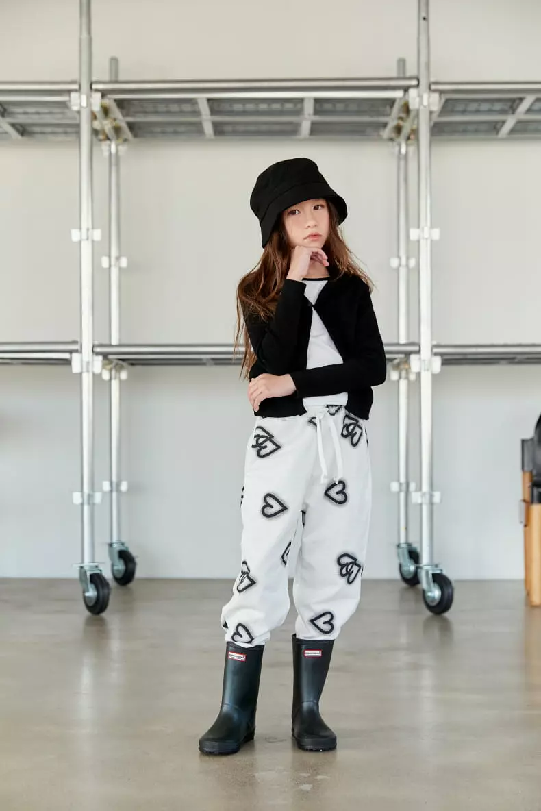 Lilas - Korean Children Fashion - #discoveringself - Heart Pants - 5