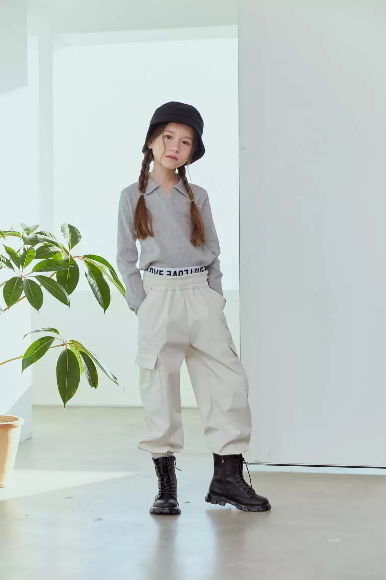 Lilas - Korean Children Fashion - #fashionkids - Lisa Crop Tee - 2